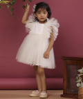 Beautiful White Frilly Dress