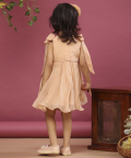 Pearl Embellished Organza Dress