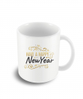 Personalised Have A Happy New Year Coffee Mug
