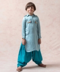 Aqua Island Pathani Kurta Pyjama