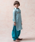 Aqua Island Pathani Kurta Pyjama
