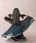 Bottle Green Tanchoi Silk Top With Lehenga