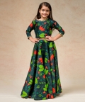 Hand Embroidered Flared Lehenga
