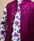Pure Silk Bandi Kurta Set