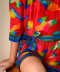 Printed Romper