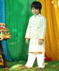 Colorful Embroidered Bandi Set For Boys