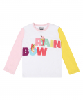 Colourblock SpongeBob With Patrick T-Shirt