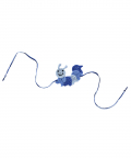 This And That By Vedika Hand Crocheted Cute Hungry Caterpillar Rakhi For Kids-Blue