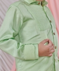 Agata- 
Textured Stripes Shirt