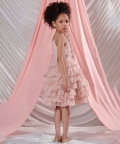 Mirabella - Hand Embroidered Multi-Layered Dress