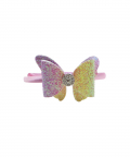 Multicoloured AB Glitter Bow With Rhinestone Alice Band