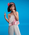 Pink Petals Casual Top and Palazzo Set