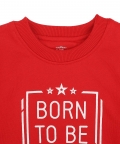 Girls Sweatshirt Red 