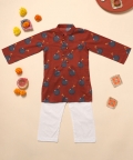 Diwali Bomb Kurta Pajama Set
