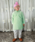 Green Kurta Set