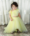 Sunflower High Low Skirt With Ruffle Top