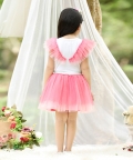 Fly Like Bird Girl And Doll Matching Skirt & Top Set
