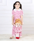 Fresh Flowers Matching Girl And Doll Sleepwear