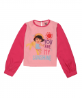 Dora Pink Balloon Sleeve Top