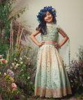 Blue Ombre Lehenga Set