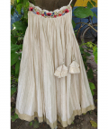 Ivory Half Sleeves Lehenga Set 
