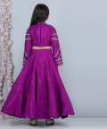 Stone Hand Work Silk Lehenga
