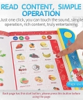 Early Learning Touch Sound Study Book For Kids Activity Book