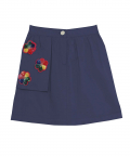 Easy Breezy Skirt-Navy Blue