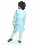 Embroidered Jacket with kurta set