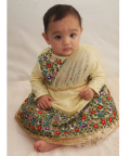 Embroidered Lehenga Romper