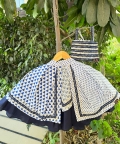 Kiki Handblock Printed Lehenga Set