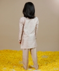 Pink Raw Silk Sequined Jodhpuri