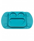 Minimat Teal Silicone Suction Plate