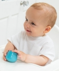  Dinky Teal Cup Silicone Small Baby Cup
