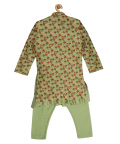 The Macaw King Kurta Set