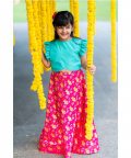 Perched Owl Lehnga Set