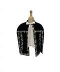 The Floral Velvet Cape