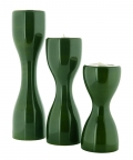 Trinity Candle Holders Set Of 3 - Green