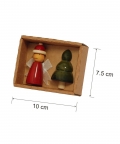 Handcrafted Xmas Tree & Fairy Fridge Magnets