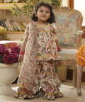 Floral Print Kurti Sharara