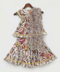 Floral Print Kurti Sharara