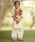 Self Texture Kurti And Salwar