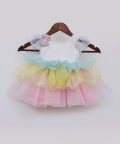 Organza Frills Frock