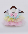 Organza Frills Frock