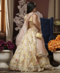 Yellow Kotta Printed Lehenga Choli And Dupatta