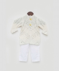 Mirror Embroidery Kurta And Pant