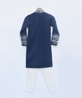 Silk Ajkan and Pant Set