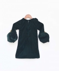 Green Velvet Dress