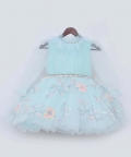Aqua Blue Frock 