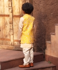 Parsi work Jacket with Kurta and Pant